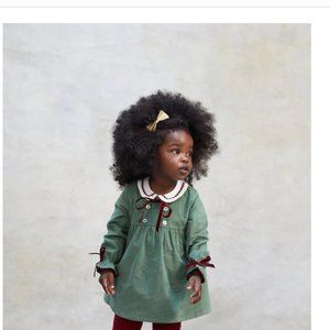 La Coqueta Green Granada Baby Girl Set - Brand New